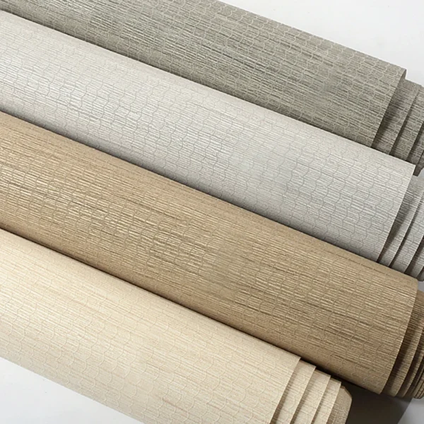Solid Straw-Linen Wallpaper