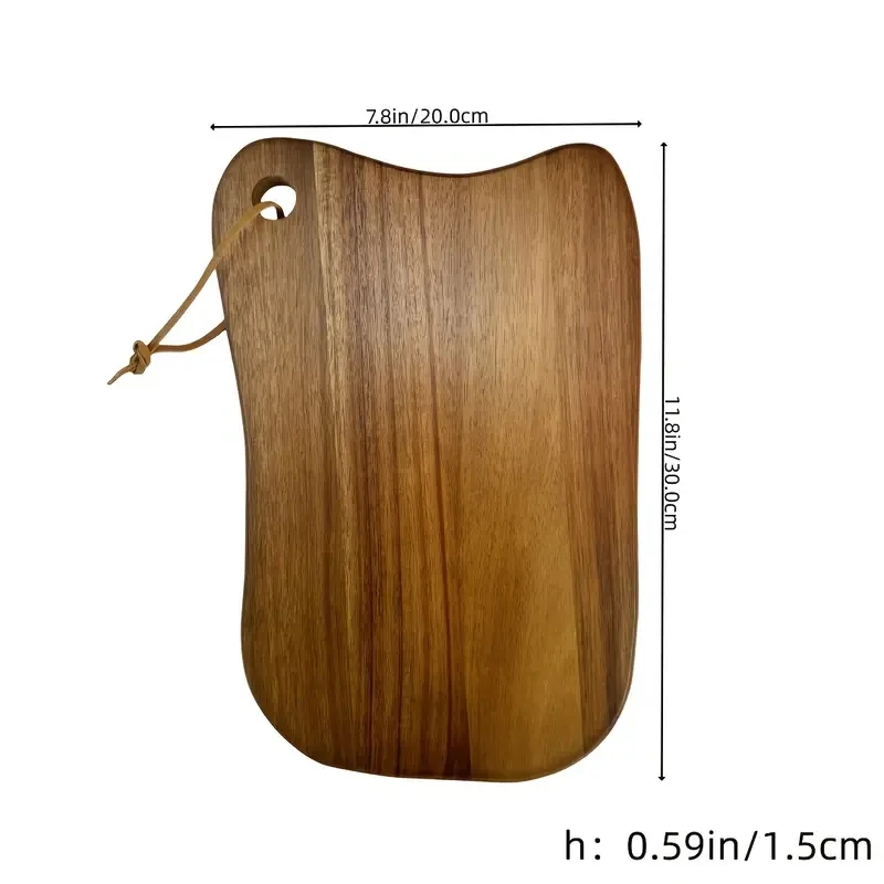 Acacia Wood Cutting & Serving Board - Image 8