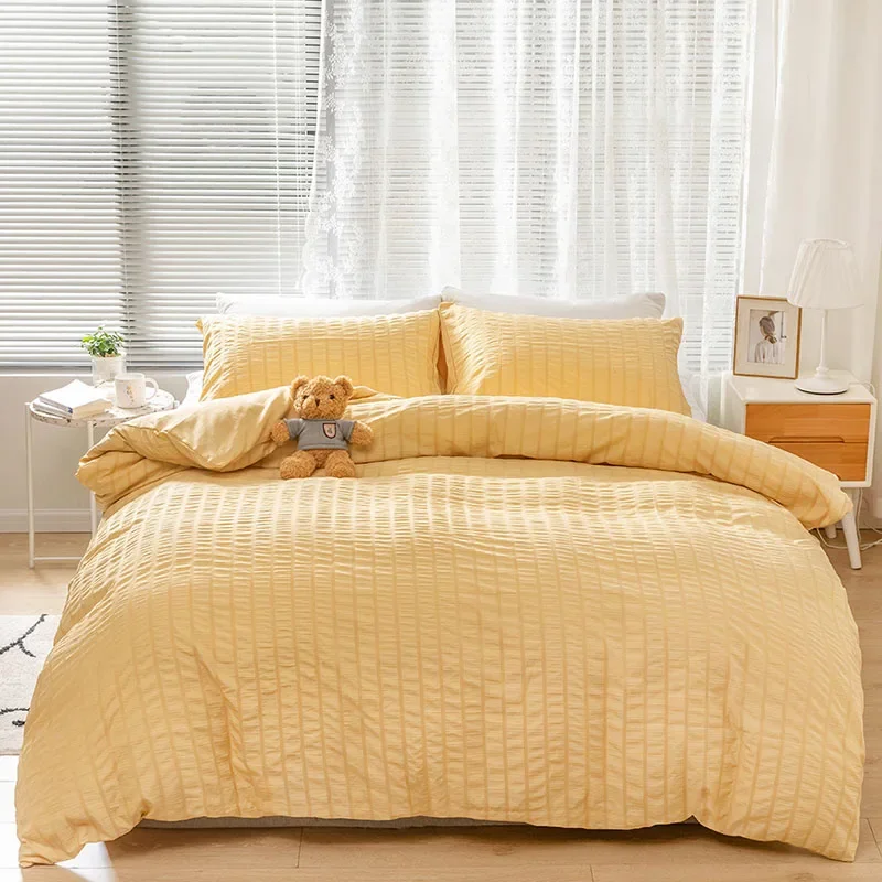 Seersucker Duvet Cover Set - Image 12