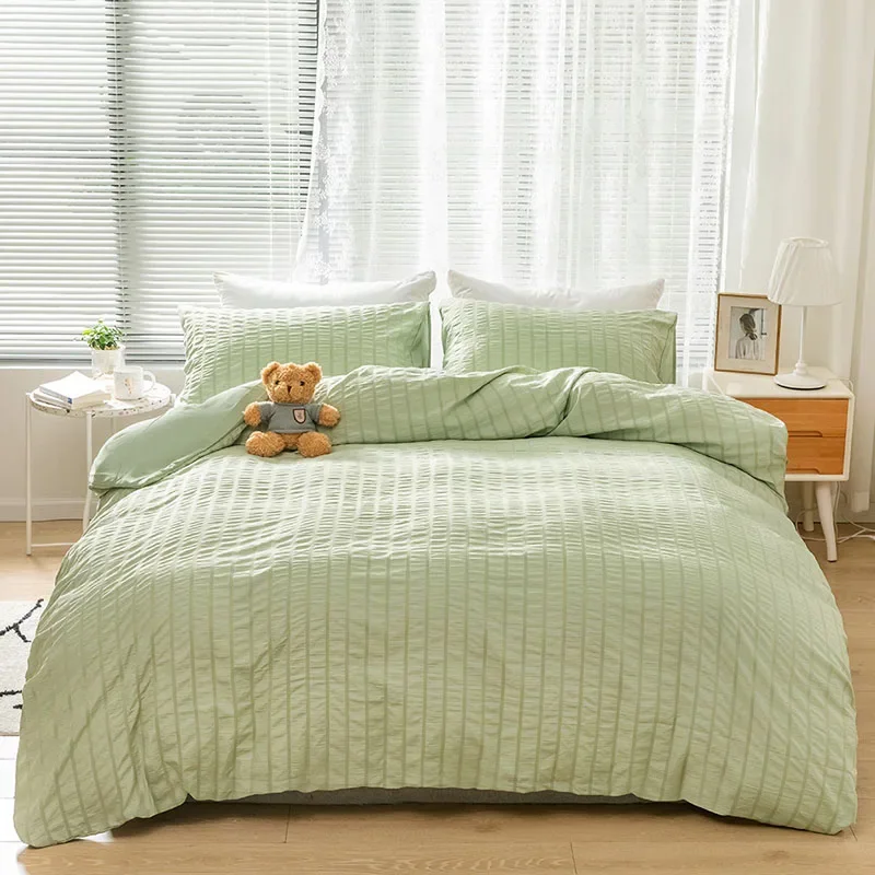 Seersucker Duvet Cover Set - Image 10