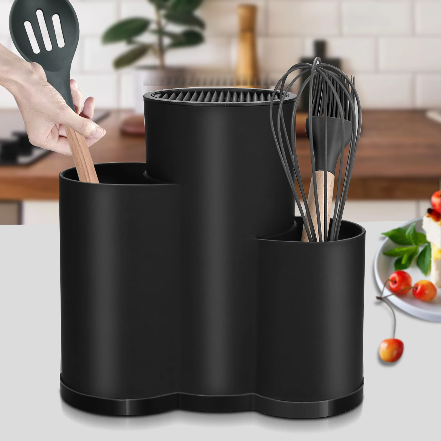 Draining Knife & Utensil Holder - Image 4