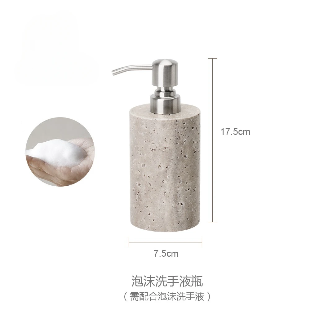 Silver Ash Stone Bathroom Accessories - Image 12