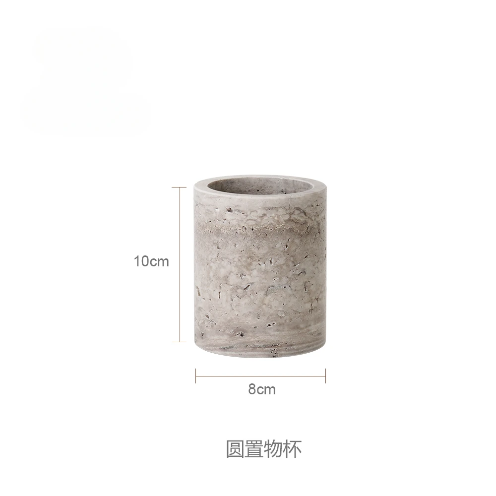 Silver Ash Stone Bathroom Accessories - Image 19