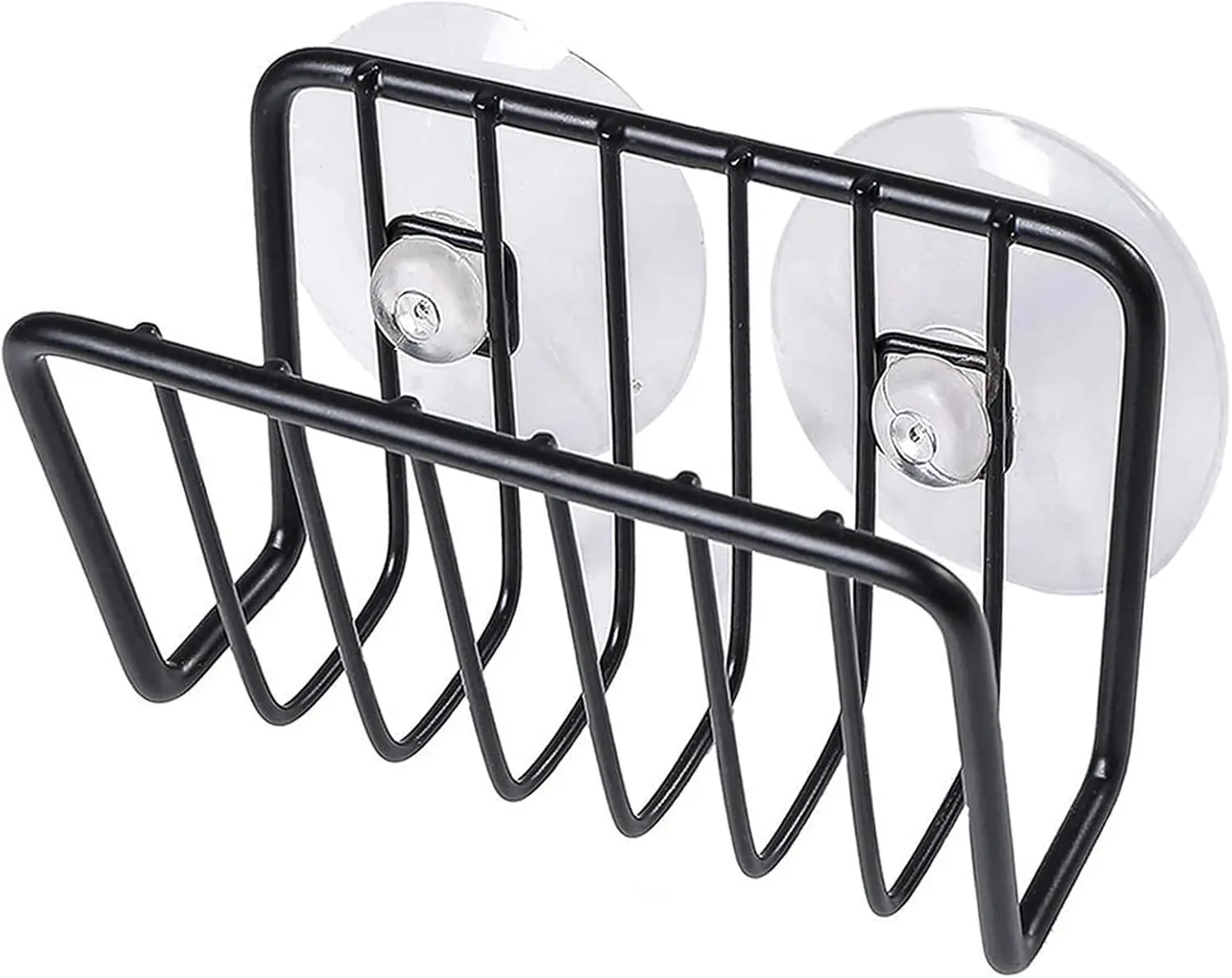 Sponge Holder For Kitchen Sink, Stainless Steel Suction Cup Sponge Caddy Kitchen Supplies Wall Mounted Sink Kitchen Organizer - Image 4