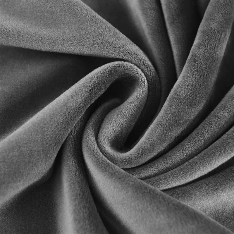 Velvet Square Ottoman Slipcover - Image 6