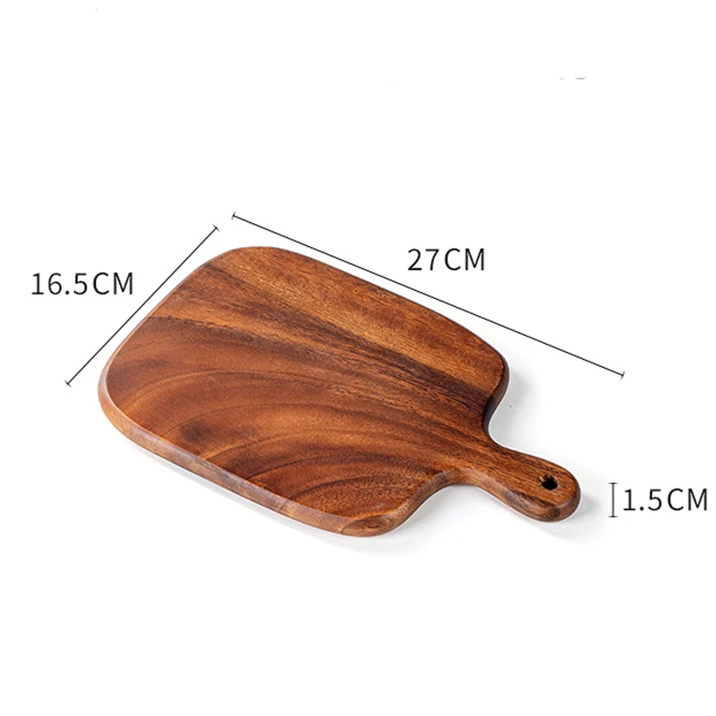 Thick Wood Cutting Board with Handle - Image 9