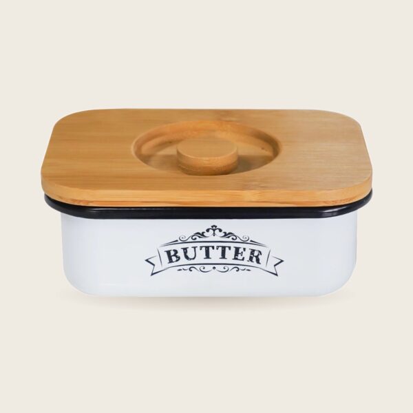 Farmhouse Butter Box with Bamboo Lid