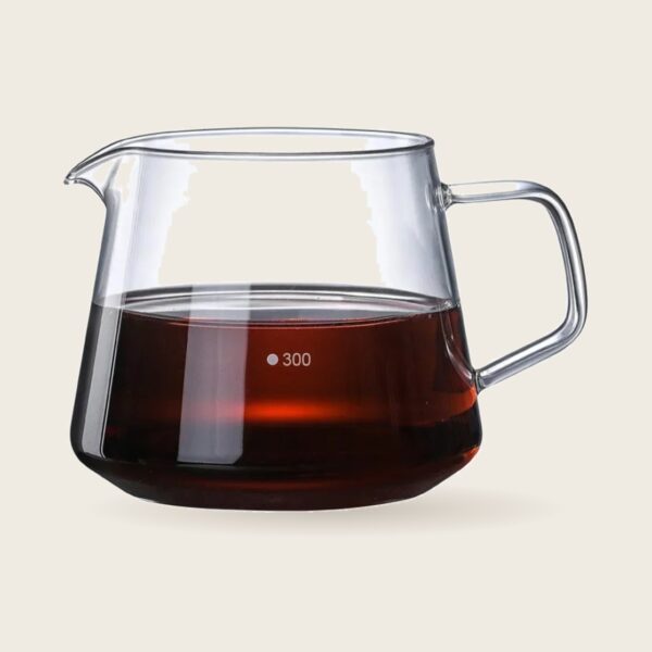 Glass Coffee Server with Scale