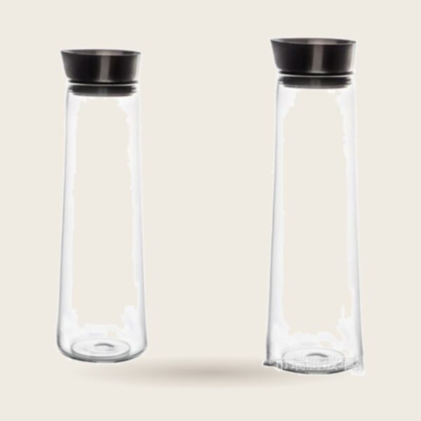 Glass Pitcher with Lid