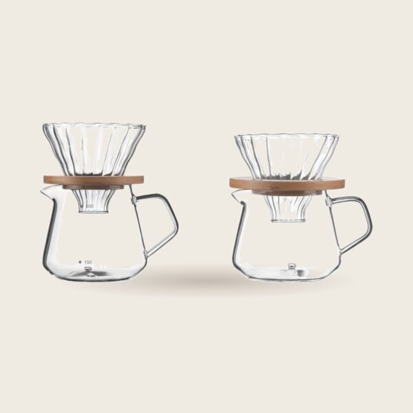 Glass Pour-Over Coffee Server