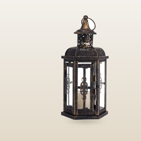 Iron Candle Lantern