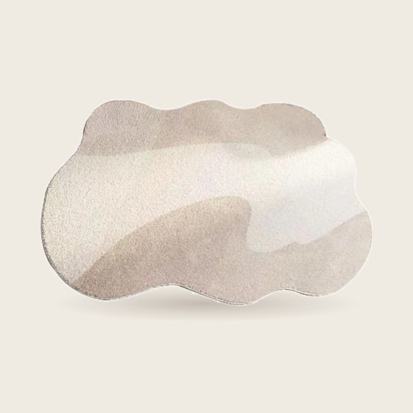 Irregular Fluffy Area Rug