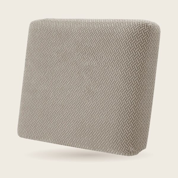 Jacquard Stretch Seat Cushion Cover