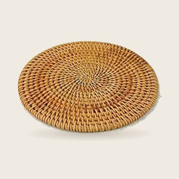Rattan Trivets, Set of 4