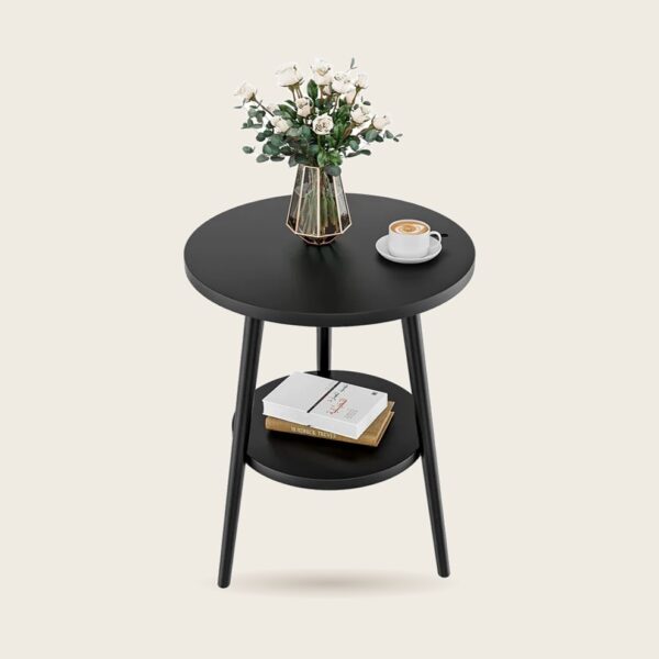 Round 2-Tier Side Table