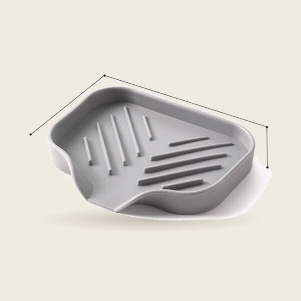 Self-Draining Silicone Sponge Holder