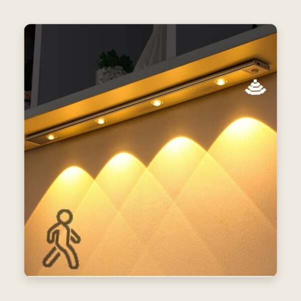 Ultra-Thin Under-Cabinet Motion Light
